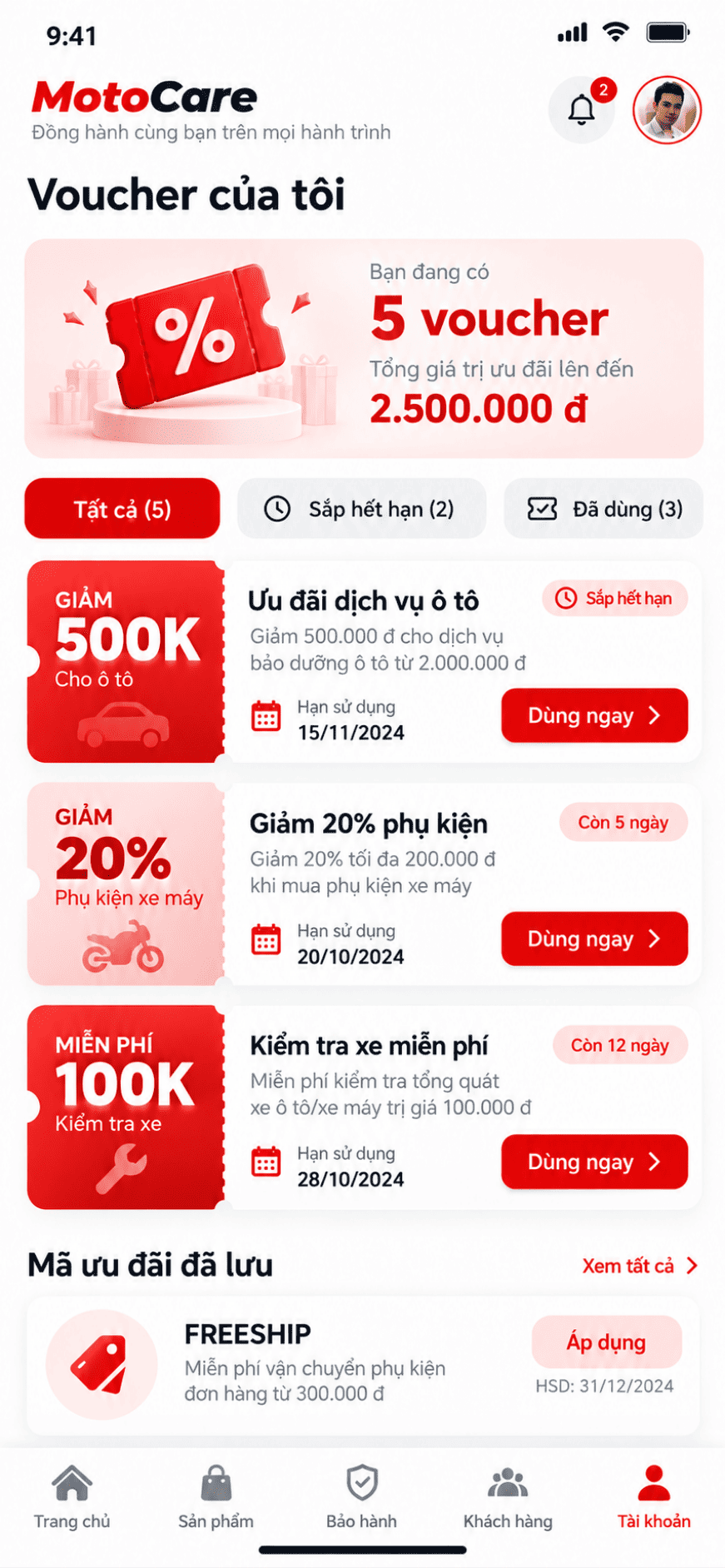 App ô tô / Xe máy